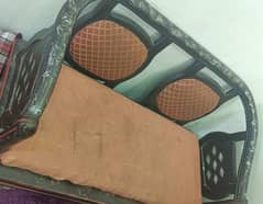 sofa set , singlebed , shokais,  mirror table