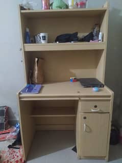 Study table with book shelf
