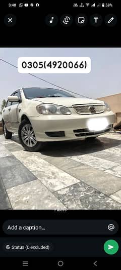 Toyota Corolla XLI 2004 totally janven