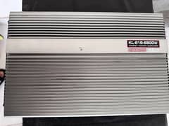 4 channel amp genuine 12inch woofer with box condition 10/10