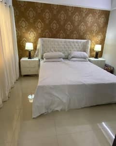daily basis weekly&monthly basis one&two bad fully furnished luxury apertment available for rent Gulbreg greens islamabad