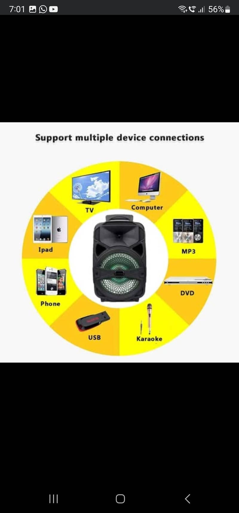 Bluetooth Speaker Just Box Open Not Used / Contact Whatsapp or Mobile 5