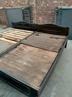 Double bed condition used