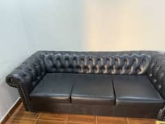 Black Sofa Set