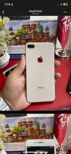 i phone 8plus  pta approved