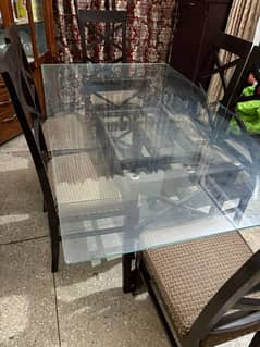 dining table with chairs