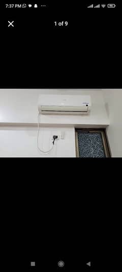 1 ton haier Inverter ac
