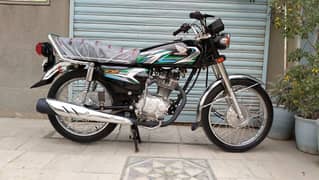 Honda CG 125 2023 panjaab no.