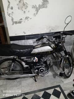United 70 cc motorcycle