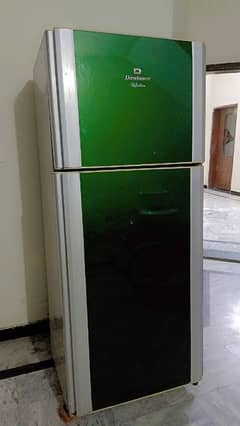 old used fridge