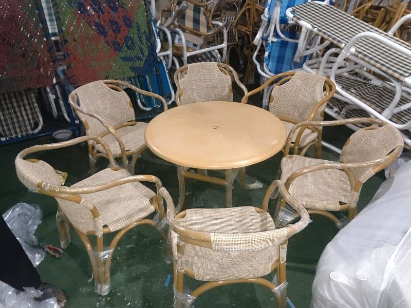 Garden chairs/rattan sofa sets/dining tables/UPVC outdoor furniture 4