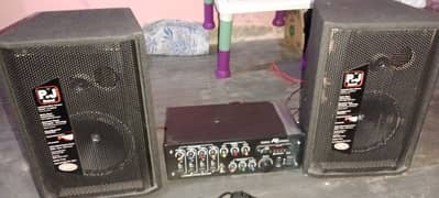 audio mixture with amplifire
