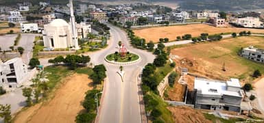 1 Kanal Heighted & Non-Corner South Facing Plot For Sale on (Urgent Basis) on (Investor Rate) in Sector B Nearby Root International in DHA 03 Islamabad