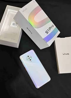 Vivo S1 Pro 812 8GB memory PTA approved 03192144599