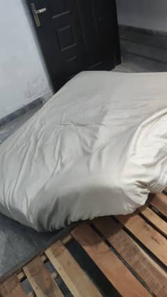 wooden Bed with Mattress