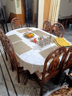 Wooden Dining table 8 seater