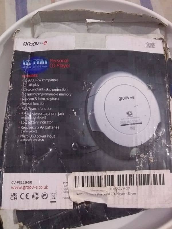 Imported CD player new box pack condition 7