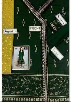 Charming Girl's Lawn suit with Dupatta