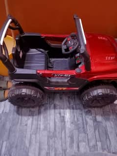 chargeable jeep used only 3 month