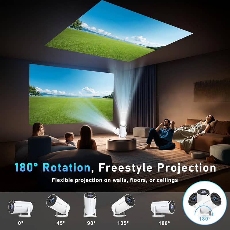 Projector with Games Built in 36,000+ Retro Games Mini Projector 2