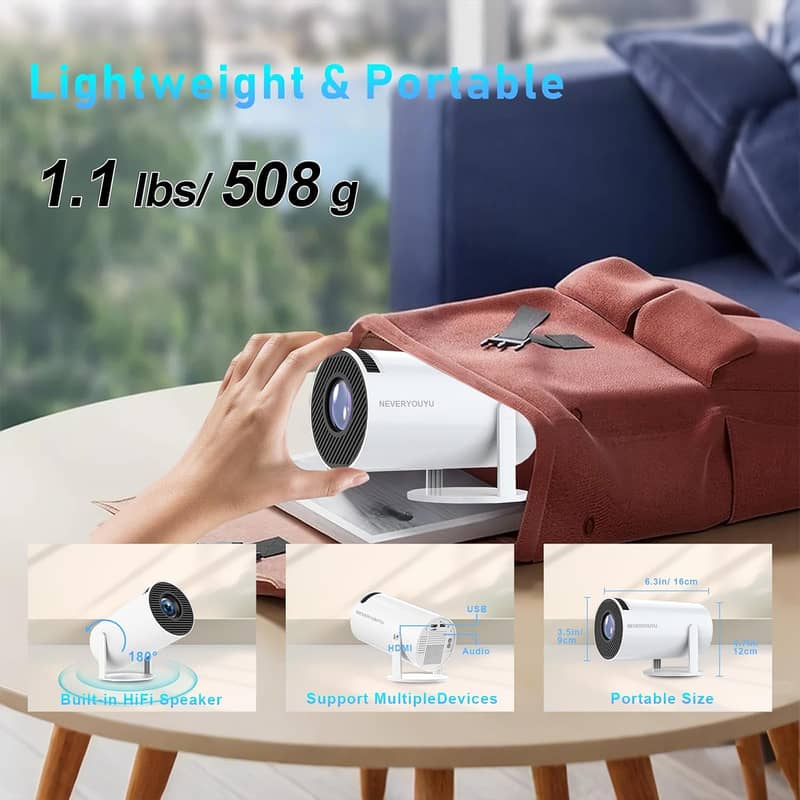 Projector with Games Built in 36,000+ Retro Games Mini Projector 4