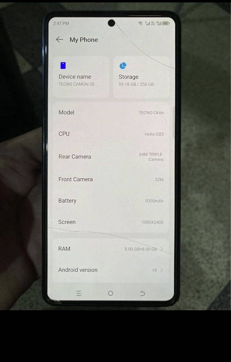 Tecno Camon 20 4
