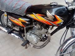 Honda 125 Hyderabad number 21 model