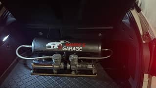 Lowrider air suspension