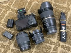 Sony a7 lll with lenses in new condition