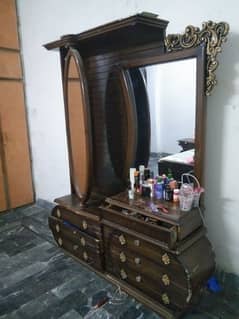 Urgent Sale – Wooden Bed with Mattress!"
