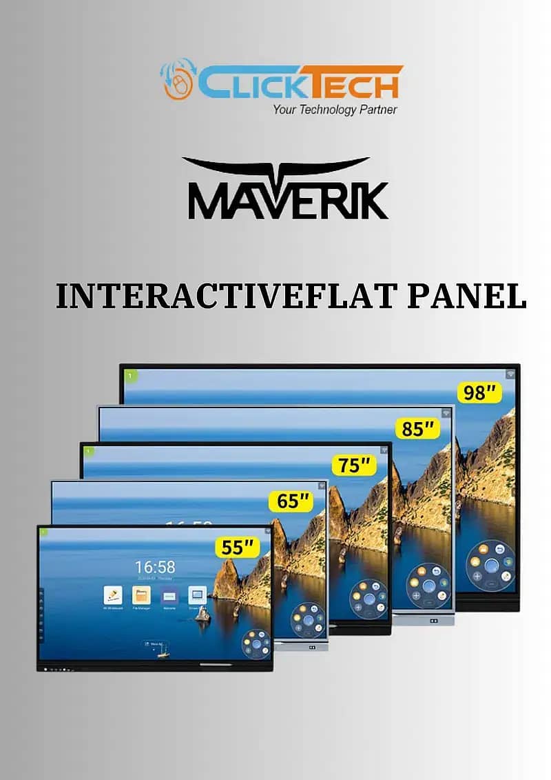 Interactive Flat panel | Touch Screen |Smart Screen| LED | Smart Boar 1