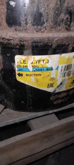 Need Refrigerator Compressor PEL