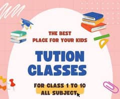 1 to 10 Class online tiution available