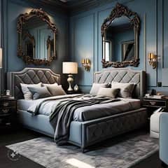 king bed