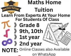 Home Tuitor (6th to 12th)