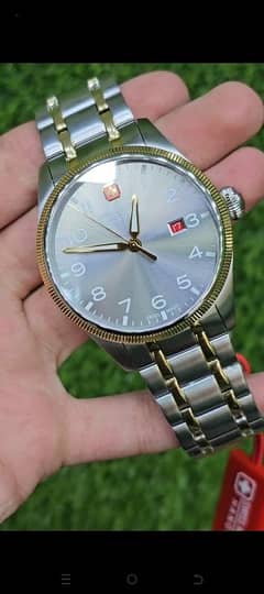swiss original watch with box and paper