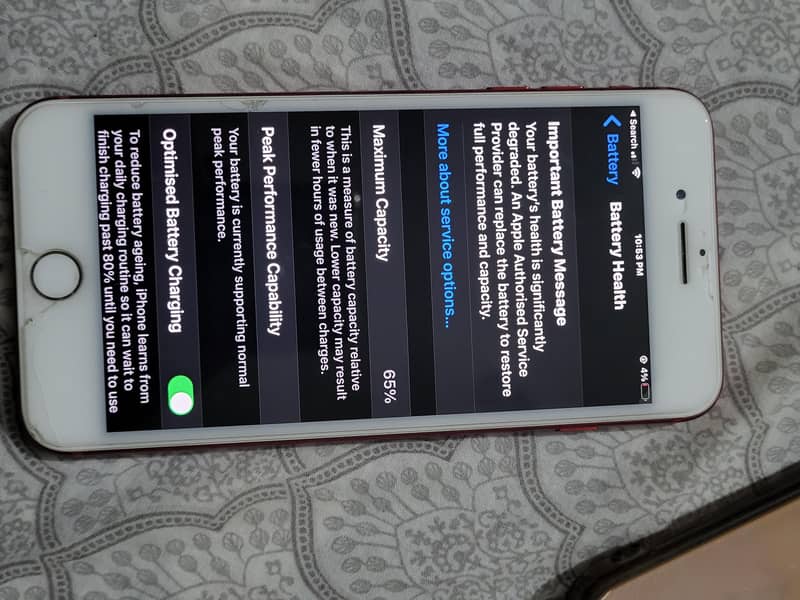 Iphone 7 plus in very good condition all orignal with box 6