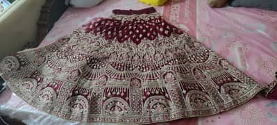 Bridal Indian Lehenga/ Bridle dress for barat/ bridal attrive