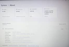 Lenovo laptop 8gB/ 128SSD