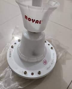 Royal fan new 2 month used condition 10/10 copper winding