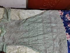 Bridal dress/wedding bridal maxi/ Walima maxi