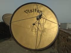 8.5 visiton fiber dish anteena with Stand