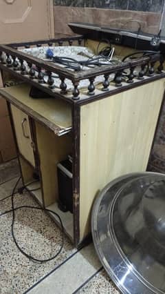 computer table counter