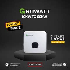 Growwatt ongrid 15kw .