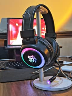 RGB Gaming Headphones Hi-Fi Audio