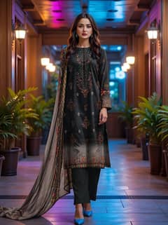 women's unstitched suit