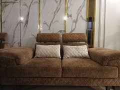 10 Seater Habitt Sofa Set with Coffee Table, 2 Side Tables