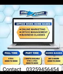 Online jobs male and female and Students