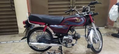Honda CD 70 2019 - Clean condition - Well Maintained