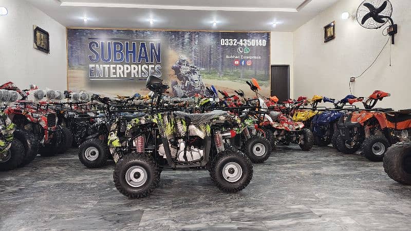 Biggest Discount Offer 124cc Atv Quad Bikes Delivery In All  Pakistan 4